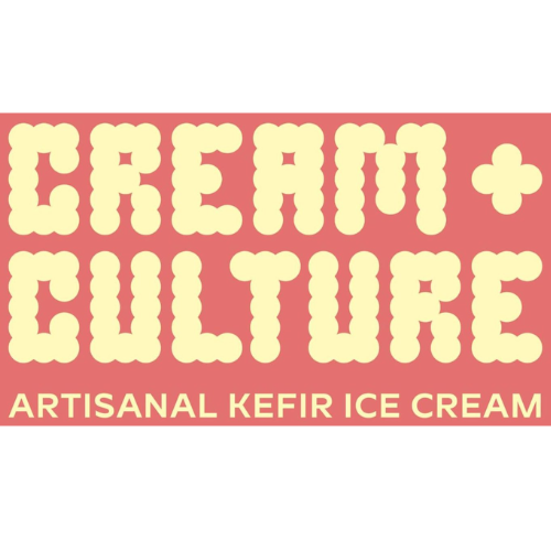 Cream & Culture artisanal kefir ice cream shop logo – powered by Amica Labs accounting services